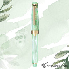 SAILOR Limited Edition Veilio Fountain Pen - Pearl Mint - PenSachi Japanese Limited Fountain Pen