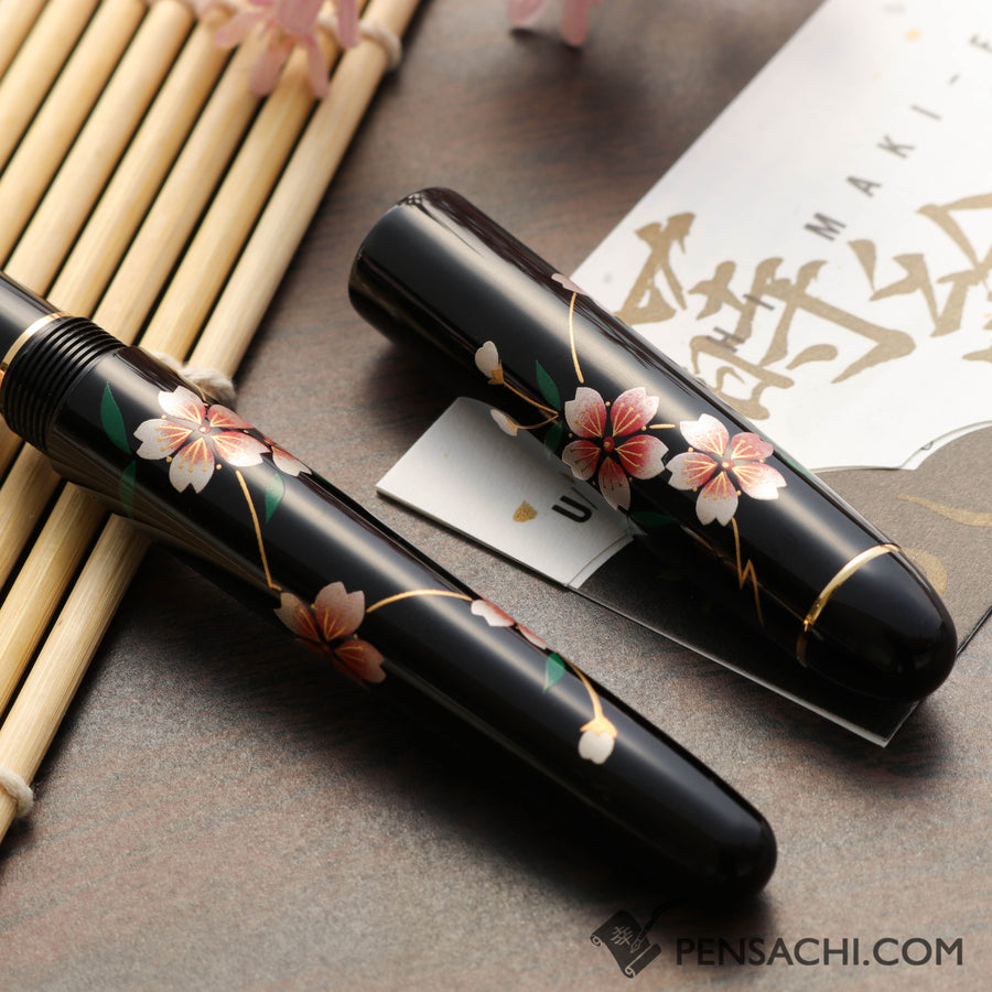 Platinum #3776 Kaga Hira Maki-e Fountain Pen - Sakura