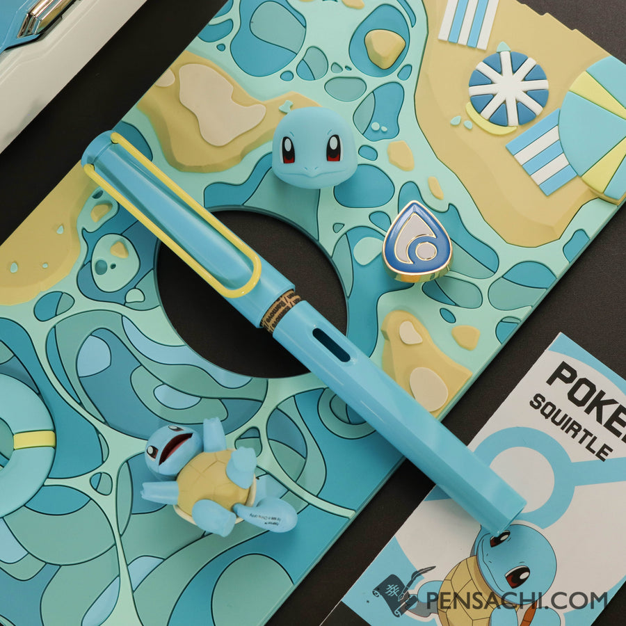 LAMY Safari Special Edition Pokemon Fountain Pen Set - Squirtle