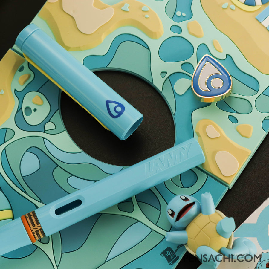 LAMY Safari Special Edition Pokemon Fountain Pen Set - Squirtle