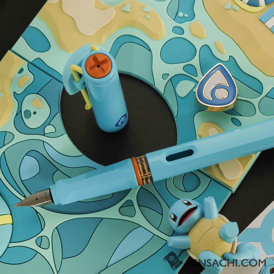 LAMY Safari Special Edition Pokemon Fountain Pen Set - Squirtle