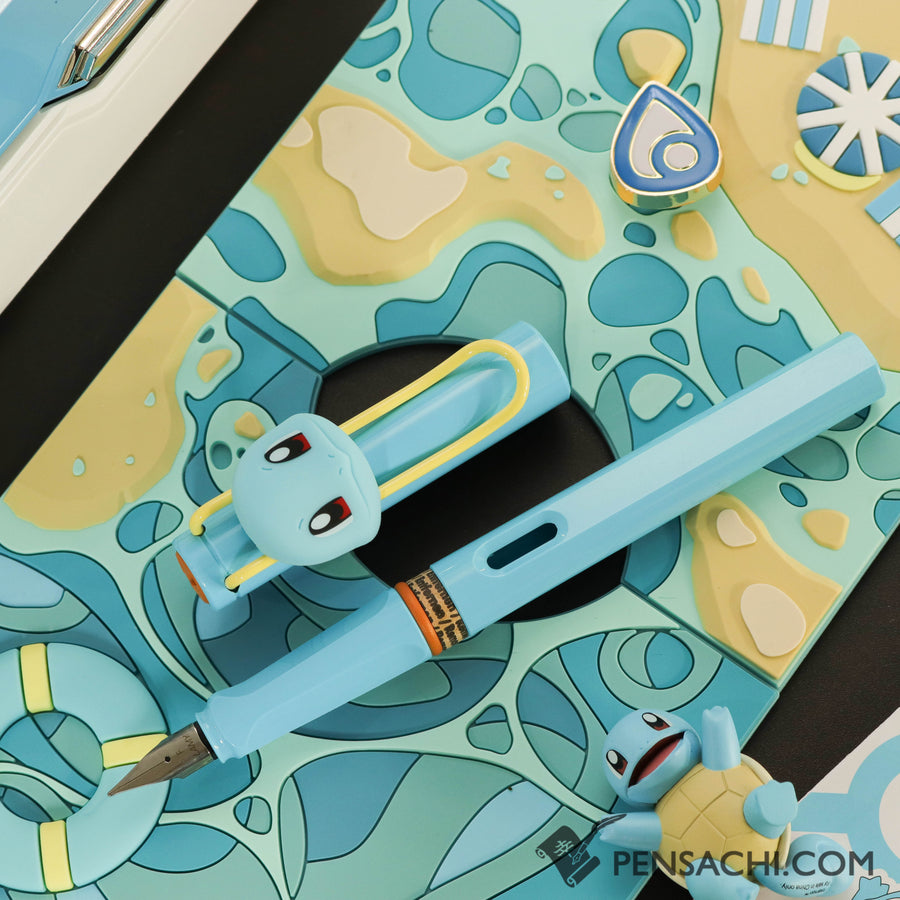LAMY Safari Special Edition Pokemon Fountain Pen Set - Squirtle