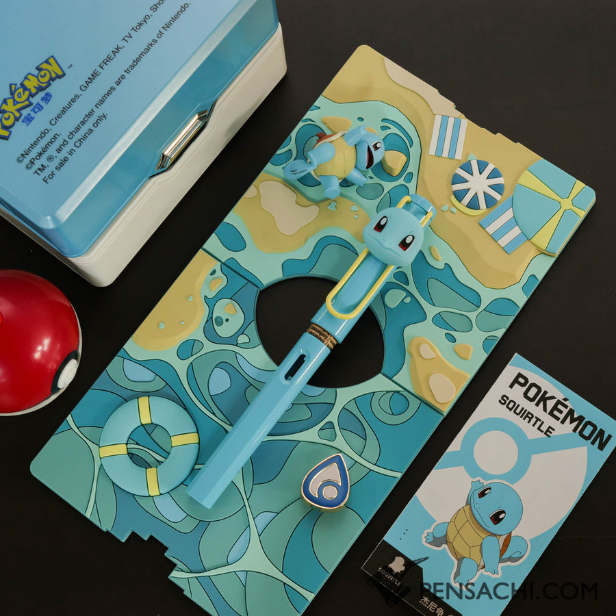 LAMY Safari Special Edition Pokemon Fountain Pen Set - Squirtle