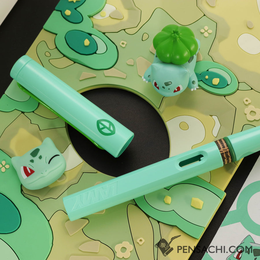 LAMY Safari Special Edition Pokemon Fountain Pen Set - Bulbasaur