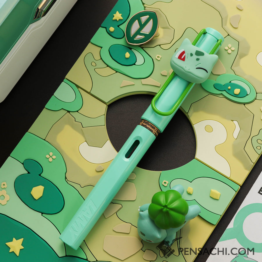 LAMY Safari Special Edition Pokemon Fountain Pen Set - Bulbasaur