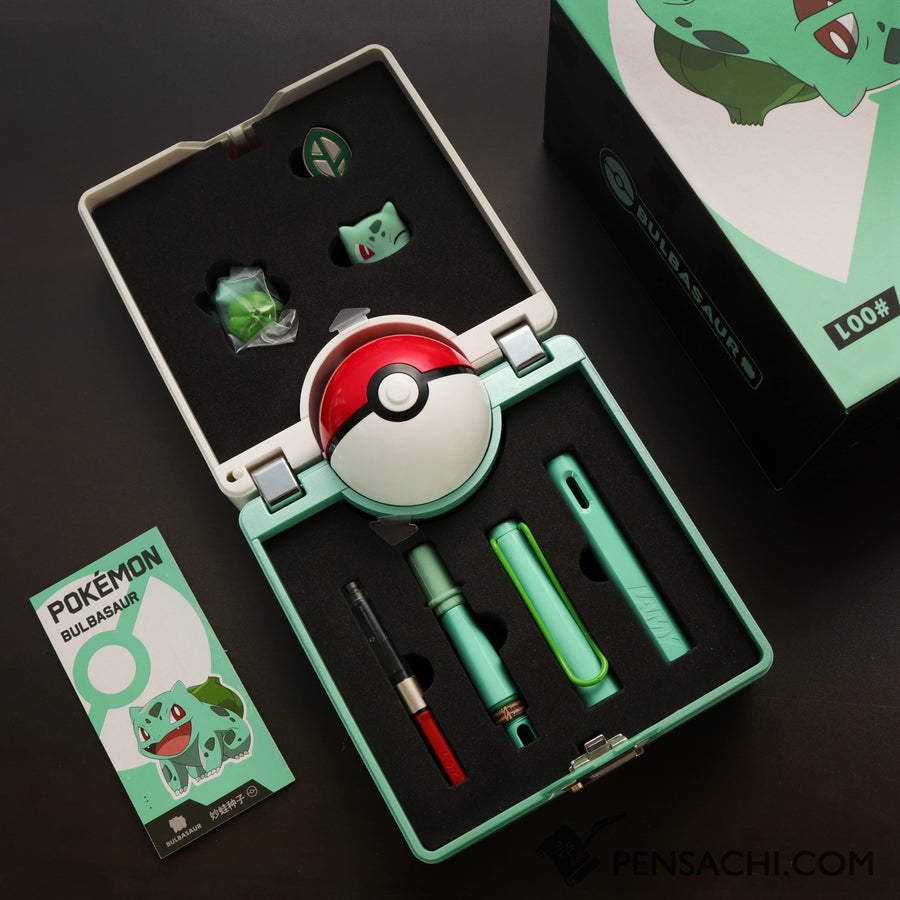 LAMY Safari Special Edition Pokemon Fountain Pen Set - Bulbasaur