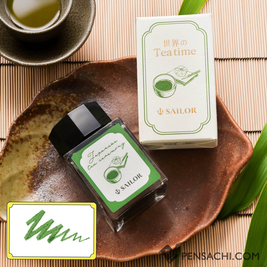 SAILOR Tea Time #5 Limited Edition Ink (20ml) - Japanese Tea Ceremony