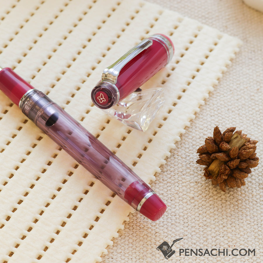 SAILOR Limited Edition Pro Gear Slim Manyo Fountain Pen Set -  Wisteria - PenSachi Japanese Limited Fountain Pen