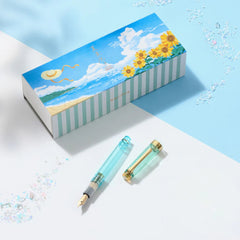 SAILOR Limited Edition Pro Gear Slim Fountain Pen - Natsu Keshiki - PenSachi Japanese Limited Fountain Pen