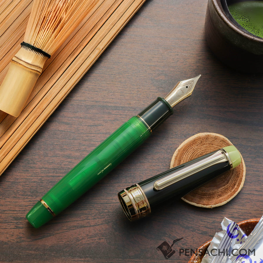 SAILOR Limited Edition King of Pens Pro Gear Fountain Pen - Matcha