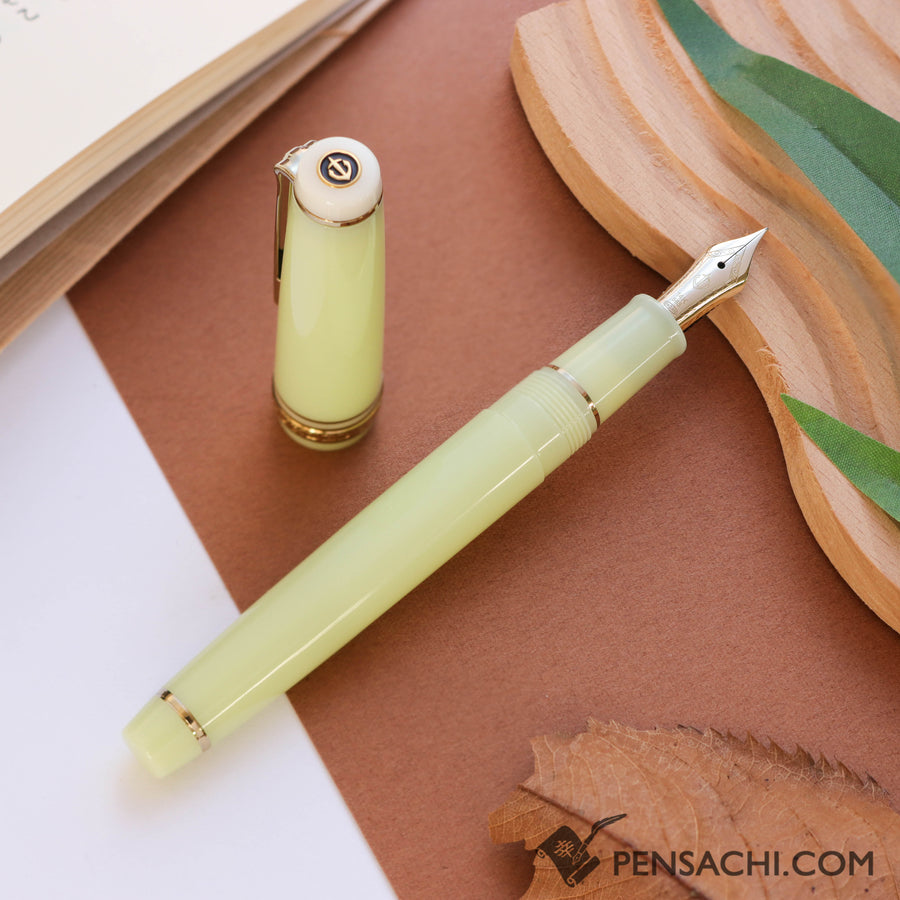 SAILOR Pro Gear Slim Shikiori Noyama No Uta Fountain Pen - Haru Tsuge Dori