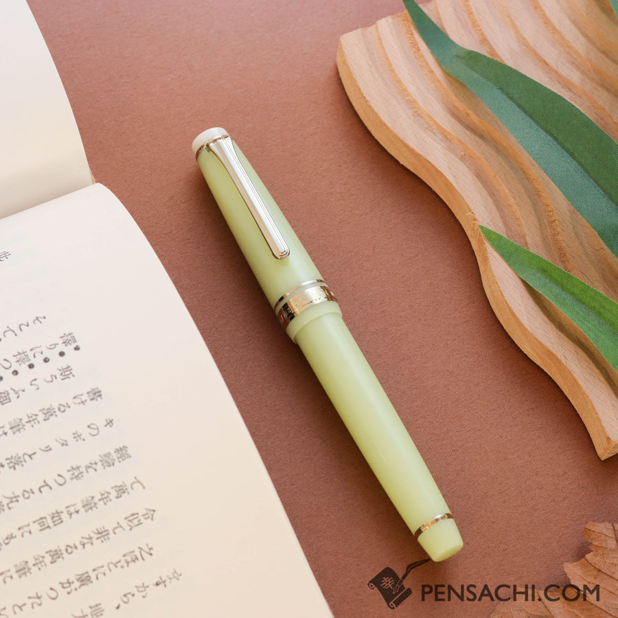SAILOR Pro Gear Slim Shikiori Noyama No Uta Fountain Pen - Haru Tsuge Dori