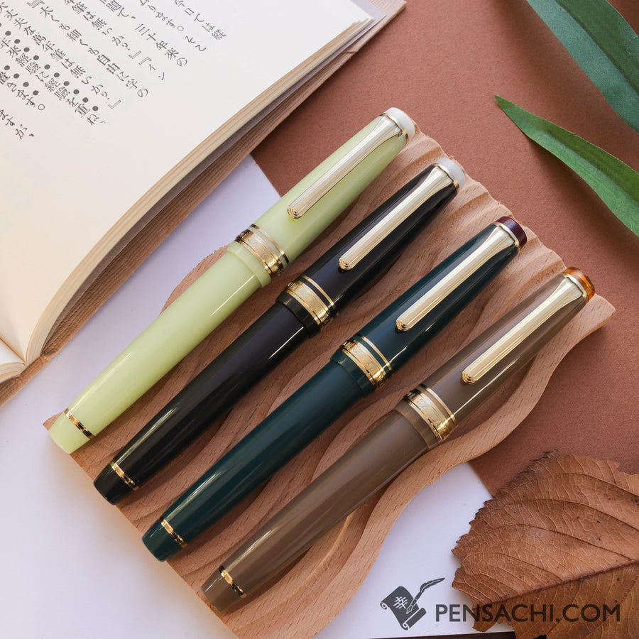 SAILOR Pro Gear Slim Shikiori Noyama No Uta Fountain Pen - Waka Take