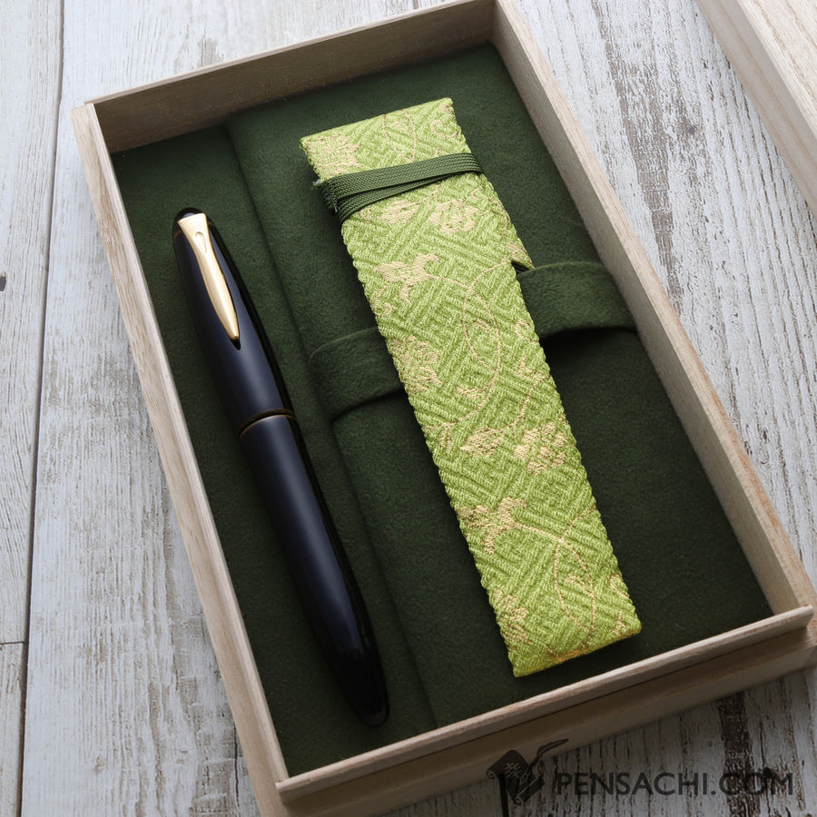 PLATINUM Izumo Tamenuri Fountain Pen - Soratame - PenSachi Japanese Limited Fountain Pen