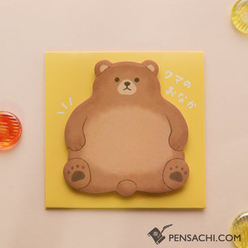 Stand Sticky Notes - Bear Belly - PenSachi Japanese Limited Fountain Pen