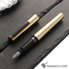 SAILOR Tuzu Adjust Forge Fountain Pen - Gold - PenSachi Japanese Limited Fountain Pen