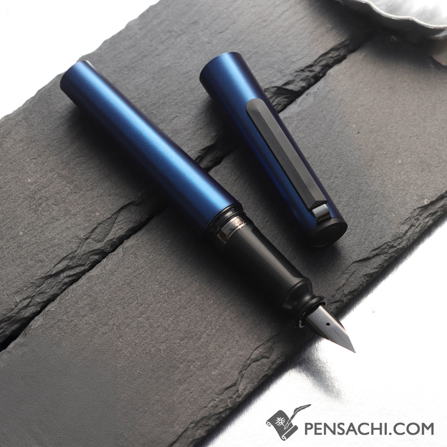 SAILOR Tuzu Adjust Forge Fountain Pen - Metallic Blue