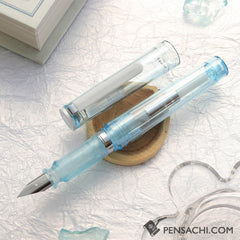 SAILOR Tuzu Adjust Glassy Fountain Pen - Crystal Sky - PenSachi Japanese Limited Fountain Pen