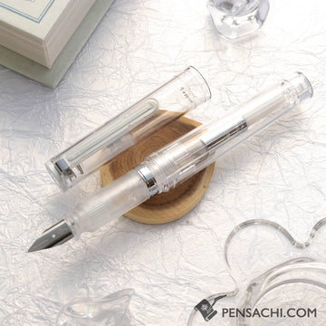 SAILOR Tuzu Adjust Glassy Fountain Pen - Crystal White