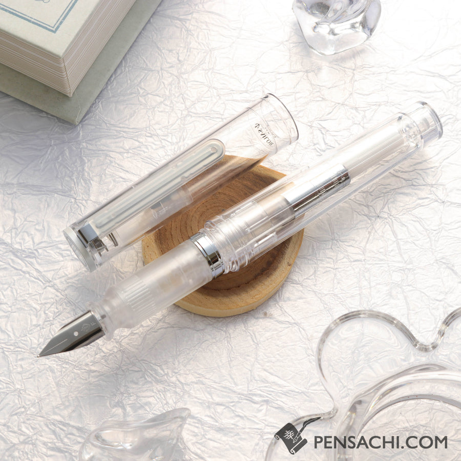 SAILOR Tuzu Adjust Glassy Fountain Pen - Crystal White