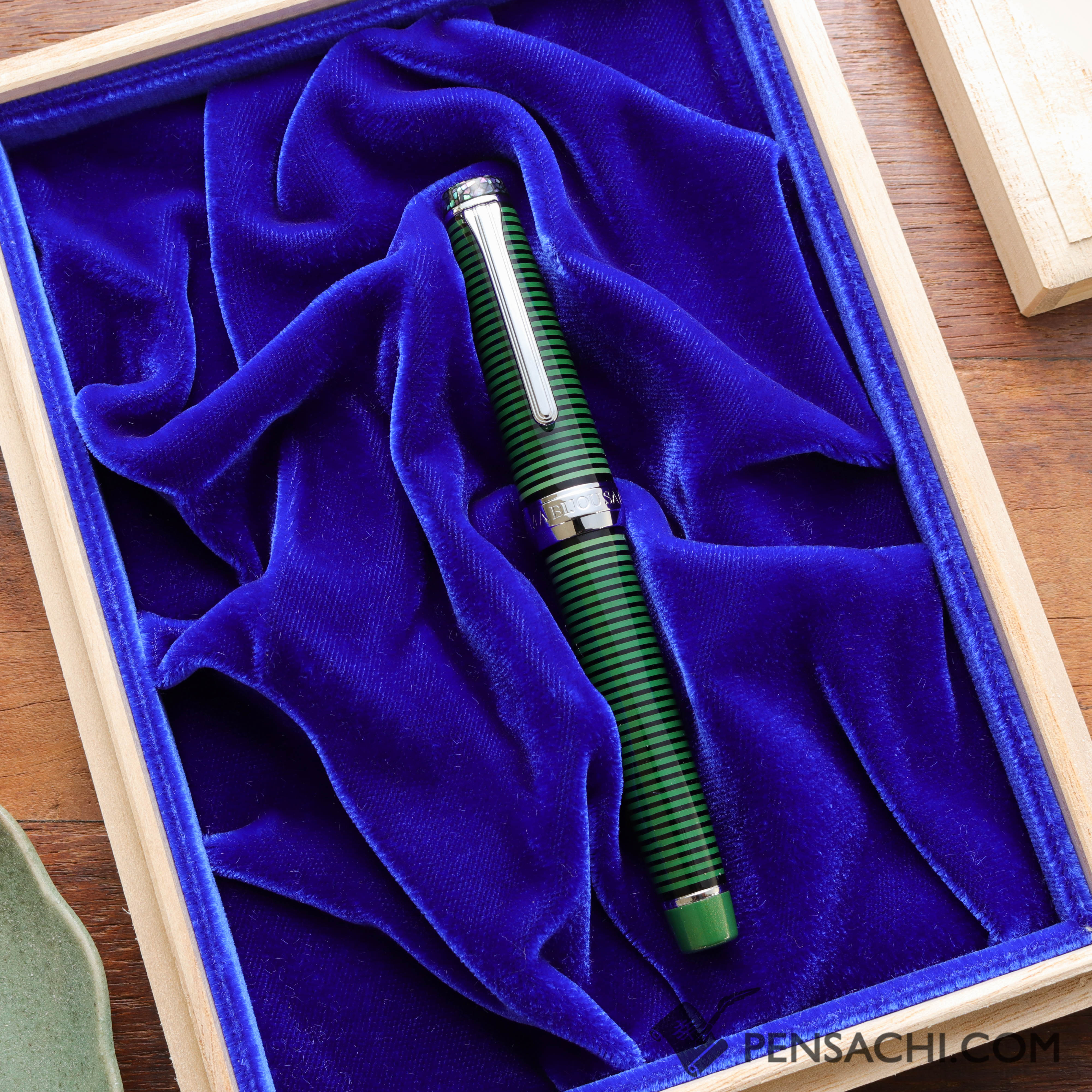 【新品】セーラー万年筆SAILOR WAJIMA BIJOUエメラルド中字　M SAILOR Limited Edition Wajima Bijou Fountain Pen - Emerald (2nd