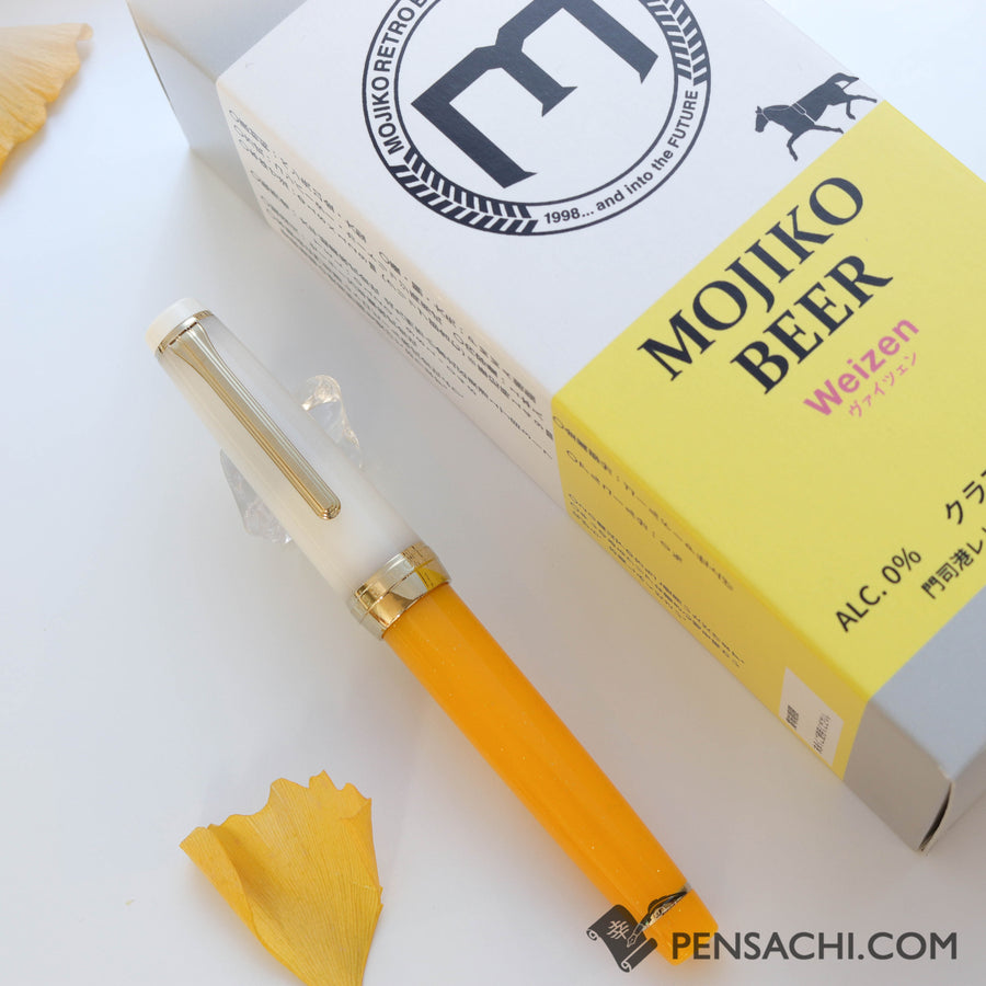 SAILOR Limited Edition Pro Gear Classic Fountain Pen - Mojiko Beer Weizen - PenSachi Japanese Limited Fountain Pen