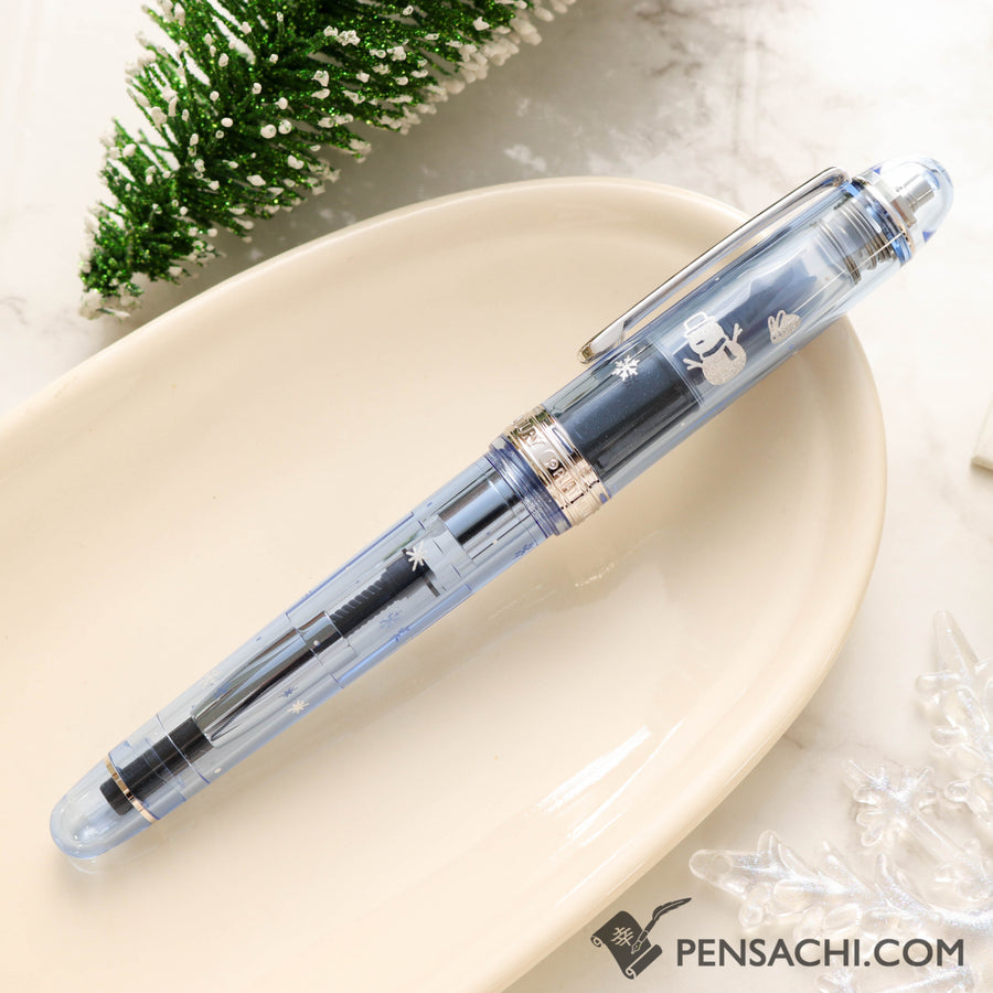PLATINUM #3776 Limited Edition Fountain Pen - Yuki Asobi - PenSachi Japanese Limited Fountain Pen