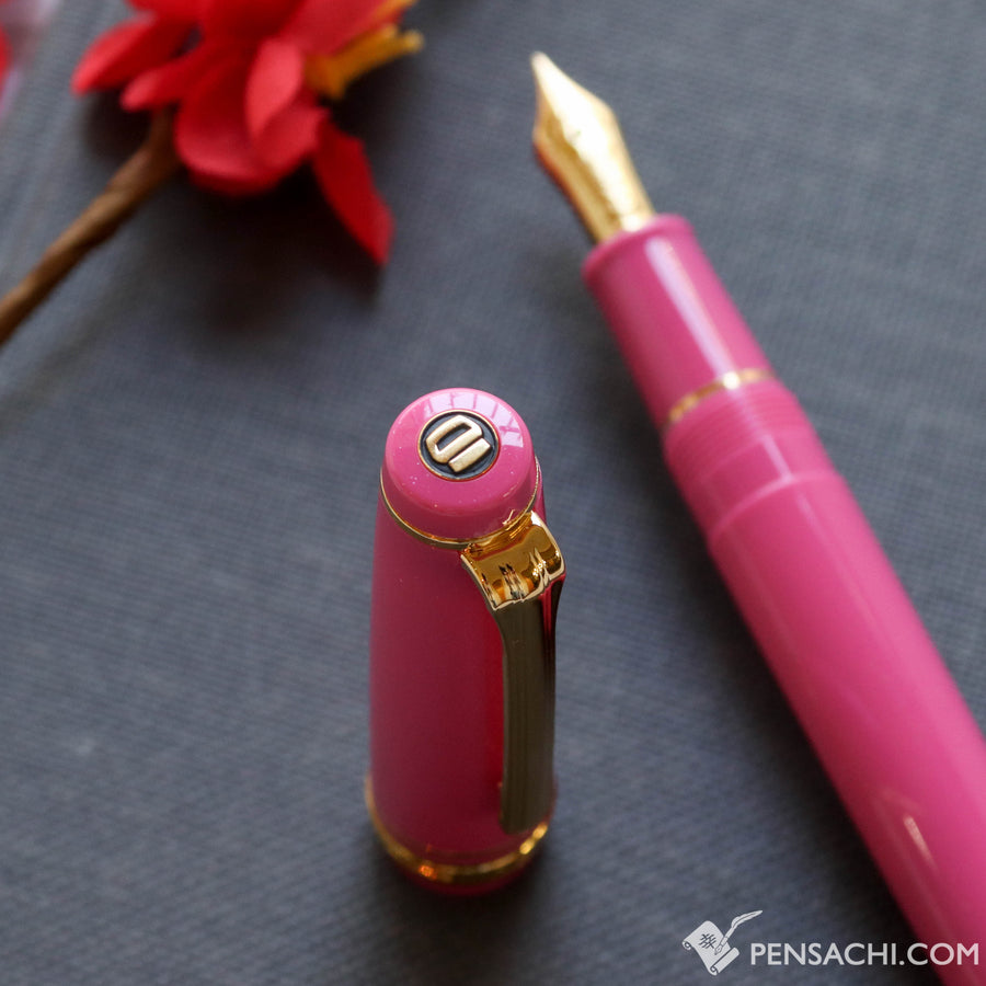 SAILOR Limited Edition Pro Gear Slim (Sapporo) Fountain Pen - Pink - PenSachi Japanese Limited Fountain Pen