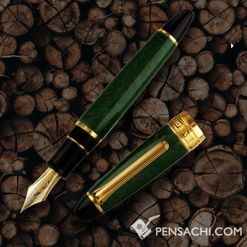 SAILOR King of Pen Profit Fountain Pen Briar - Turquoise - PenSachi Japanese Limited Fountain Pen