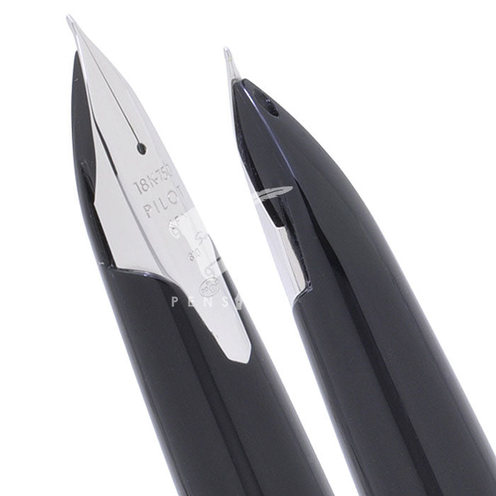 PILOT Silvern Sterling Silver Fountain Pen - Pavement - PenSachi Japanese Limited Fountain Pen