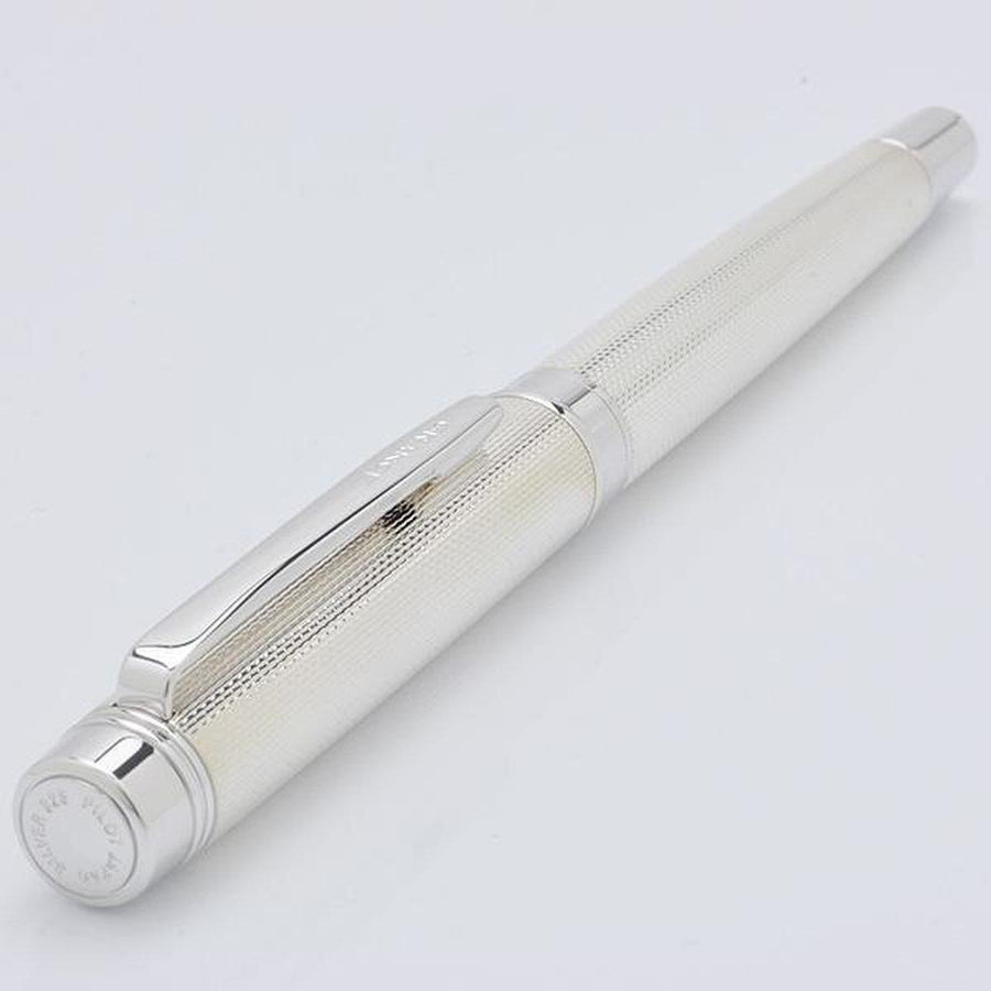 PILOT Grance NC Sterling Silver Fountain Pen - Barleycorn - PenSachi Japanese Limited Fountain Pen