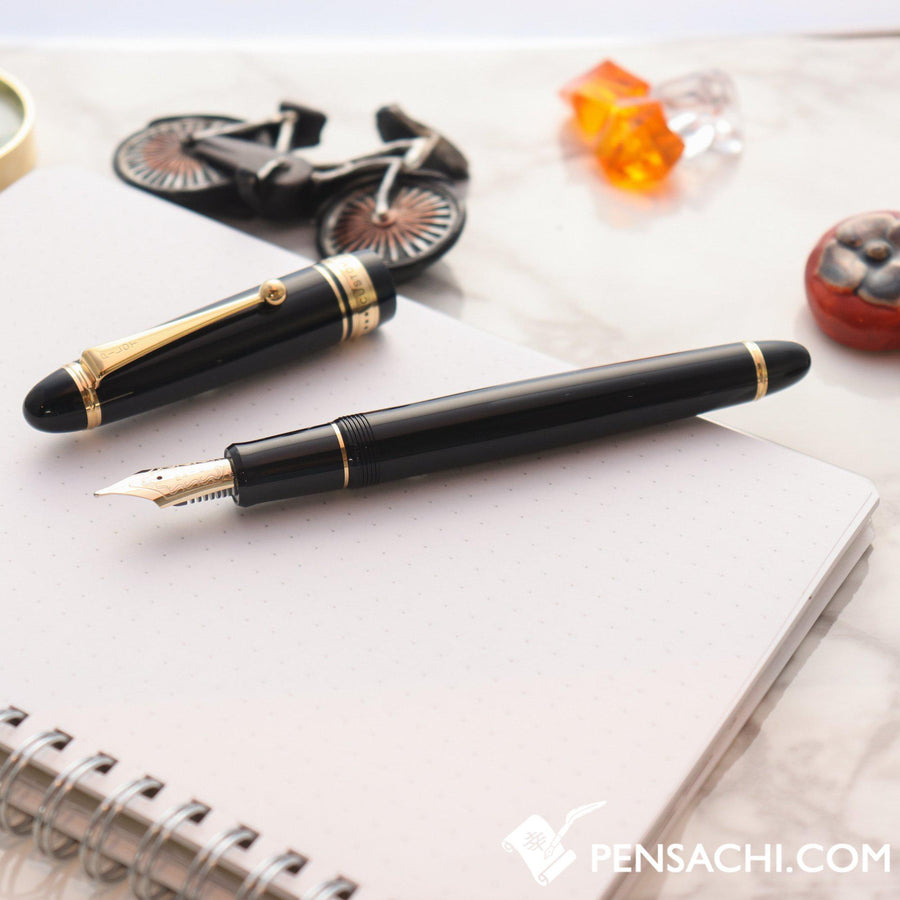 PILOT Custom 743 Fountain Pen - Black - PenSachi Japanese Limited Fountain Pen