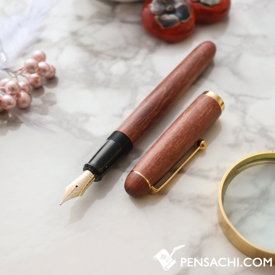 PILOT Custom Maple Fountain Pen - Mokume - PenSachi Japanese Limited Fountain Pen