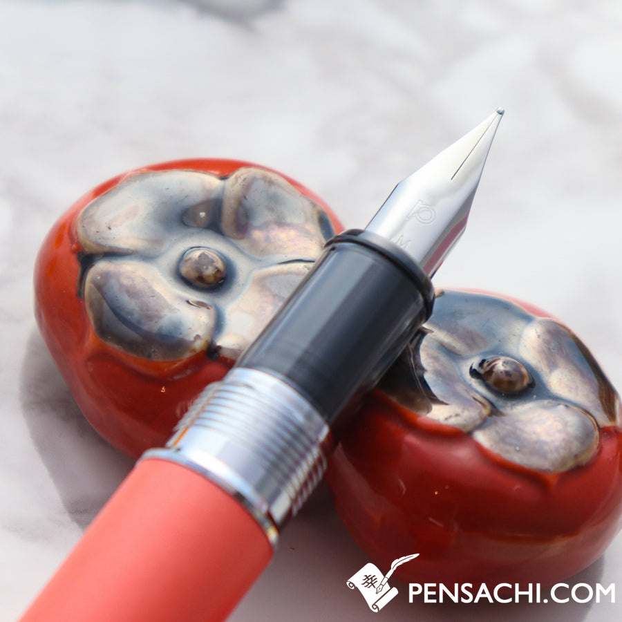 PLATINUM Procyon Fountain Pen - Persimmon Orange - PenSachi Japanese Limited Fountain Pen