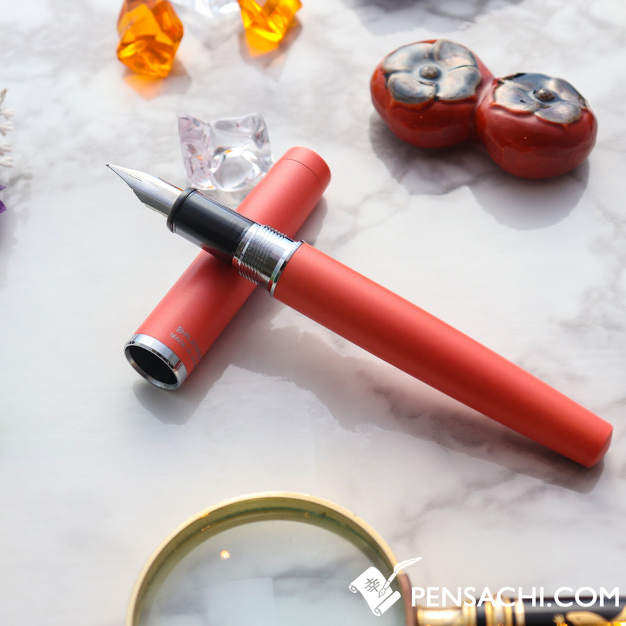 PLATINUM Procyon Fountain Pen - Persimmon Orange - PenSachi Japanese Limited Fountain Pen