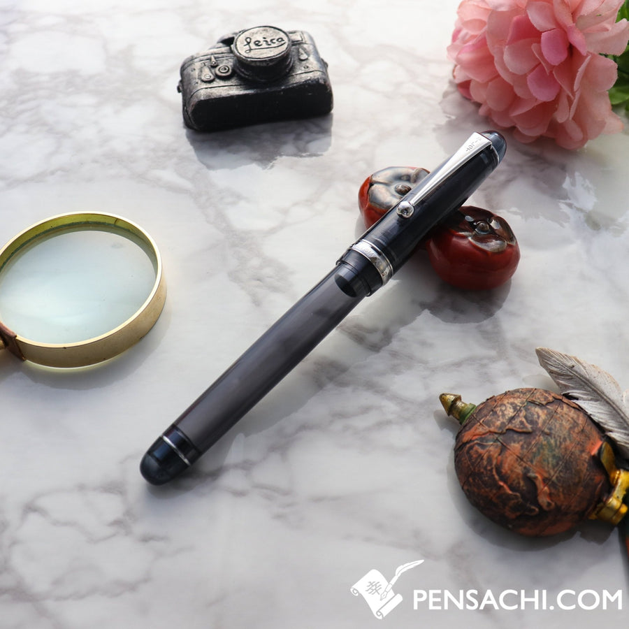 PILOT Custom 74 Fountain Pen - Demonstrator Black - PenSachi Japanese Limited Fountain Pen