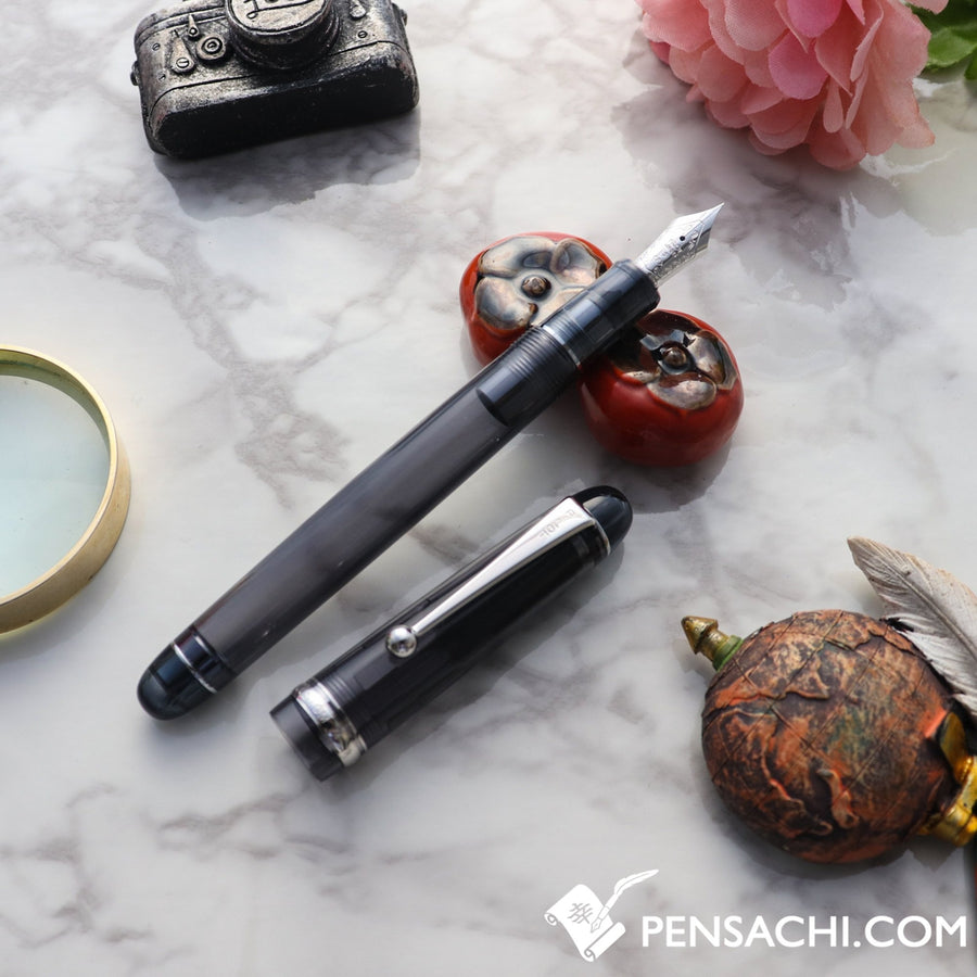 PILOT Custom 74 Fountain Pen - Demonstrator Black - PenSachi Japanese Limited Fountain Pen