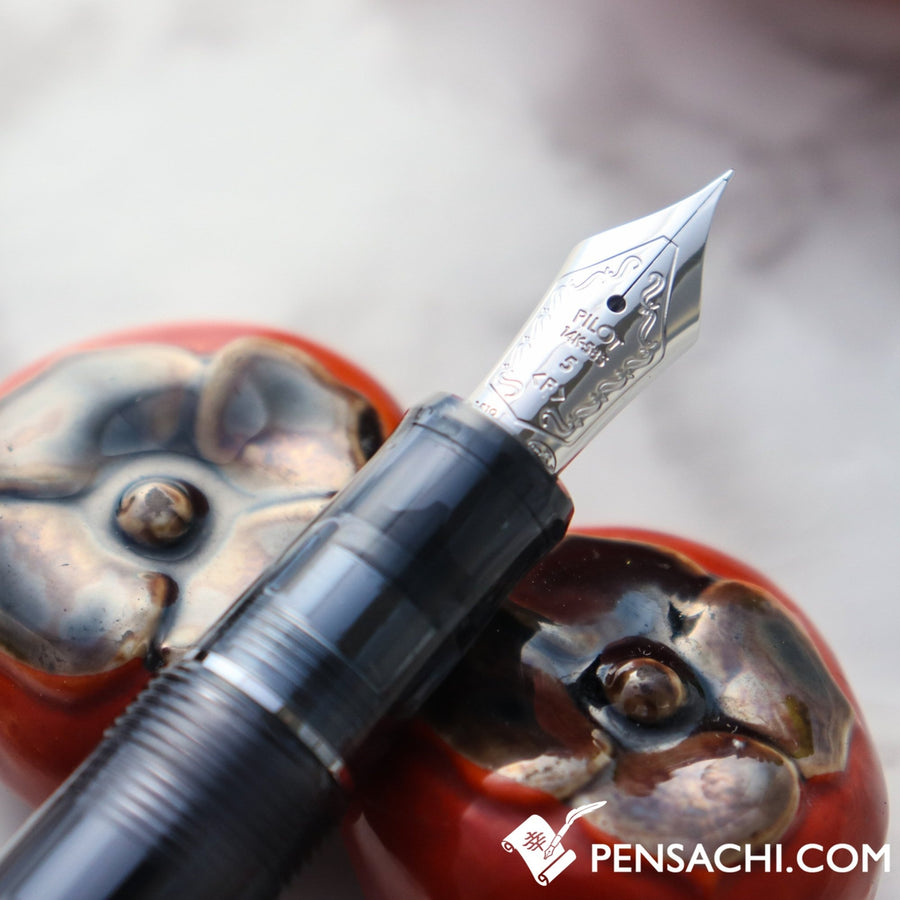 PILOT Custom 74 Fountain Pen - Demonstrator Black - PenSachi Japanese Limited Fountain Pen