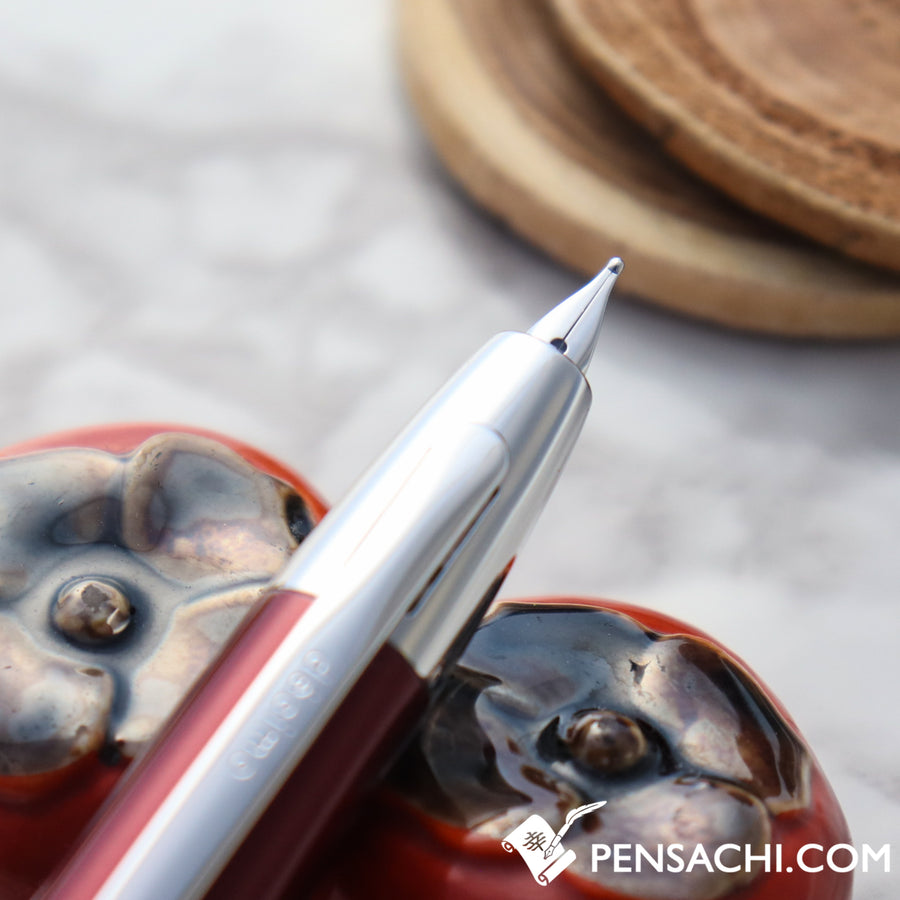 PILOT Vanishing Point Capless Decimo Fountain Pen - Red - PenSachi Japanese Limited Fountain Pen