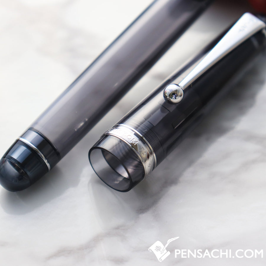 PILOT Custom 74 Fountain Pen - Demonstrator Black - PenSachi Japanese Limited Fountain Pen