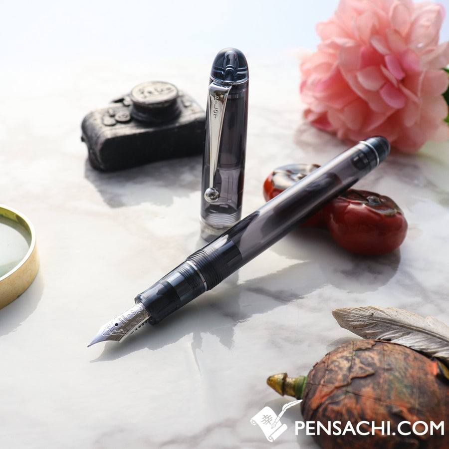 PILOT Custom 74 Fountain Pen - Demonstrator Black - PenSachi Japanese Limited Fountain Pen