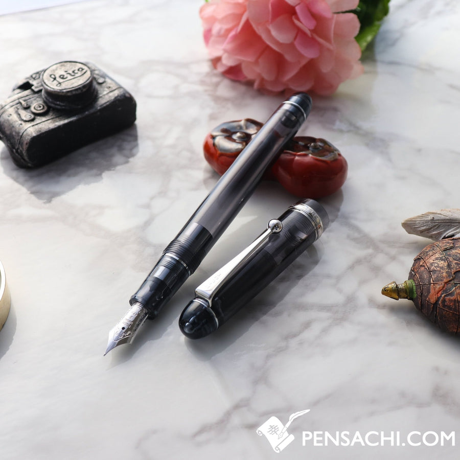 PILOT Custom 74 Fountain Pen - Demonstrator Black - PenSachi Japanese Limited Fountain Pen