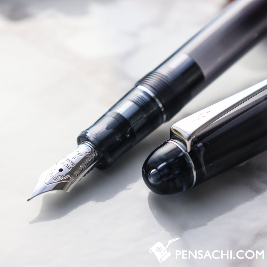 PILOT Custom 74 Fountain Pen - Demonstrator Black - PenSachi Japanese Limited Fountain Pen