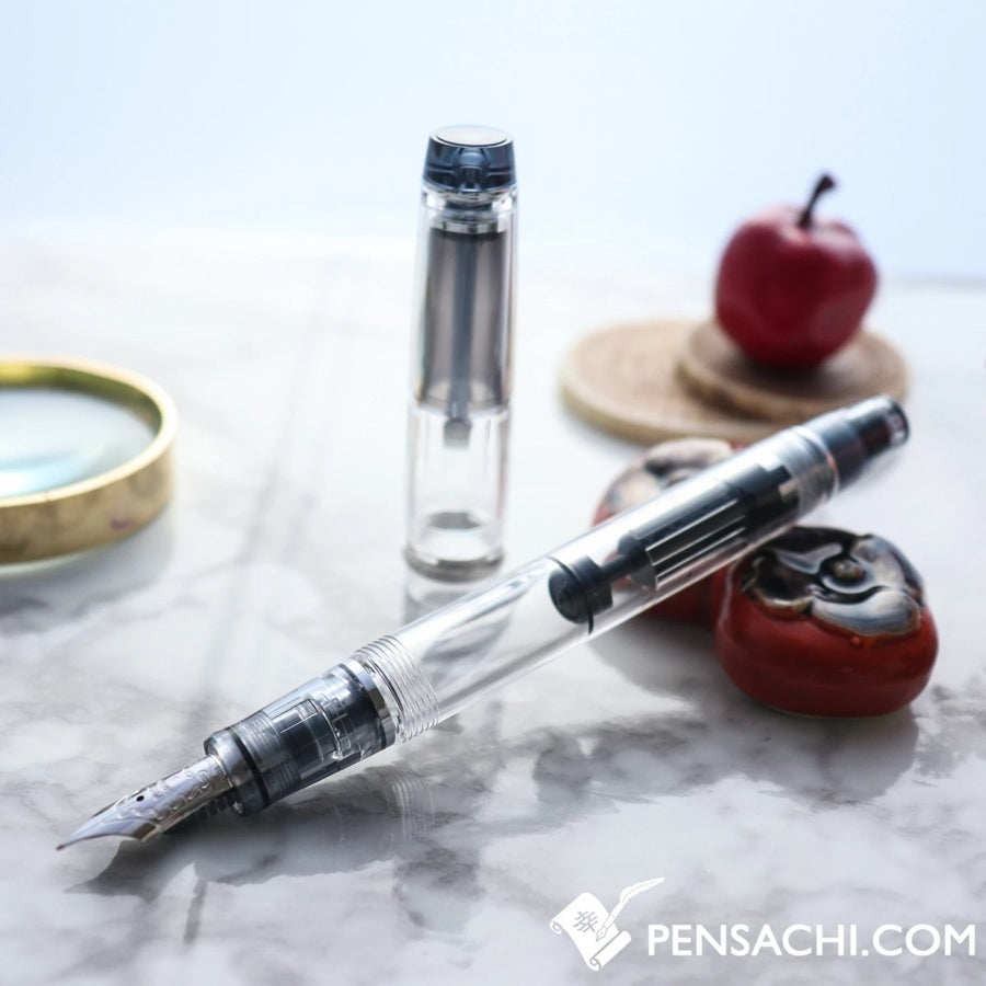 PILOT Custom Heritage 92 Fountain Pen - Demonstrator Clear - PenSachi Japanese Limited Fountain Pen