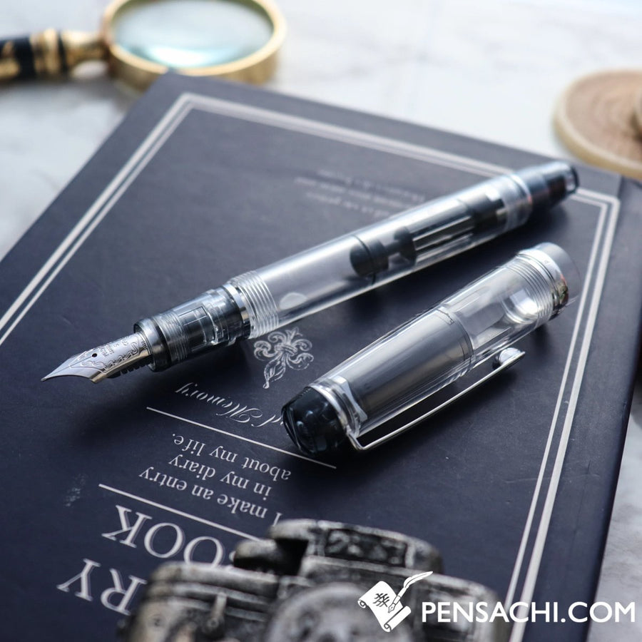 PILOT Custom Heritage 92 Fountain Pen - Demonstrator Clear - PenSachi Japanese Limited Fountain Pen