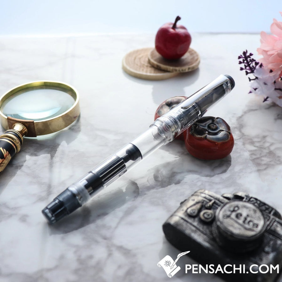 PILOT Custom Heritage 92 Fountain Pen - Demonstrator Clear - PenSachi Japanese Limited Fountain Pen