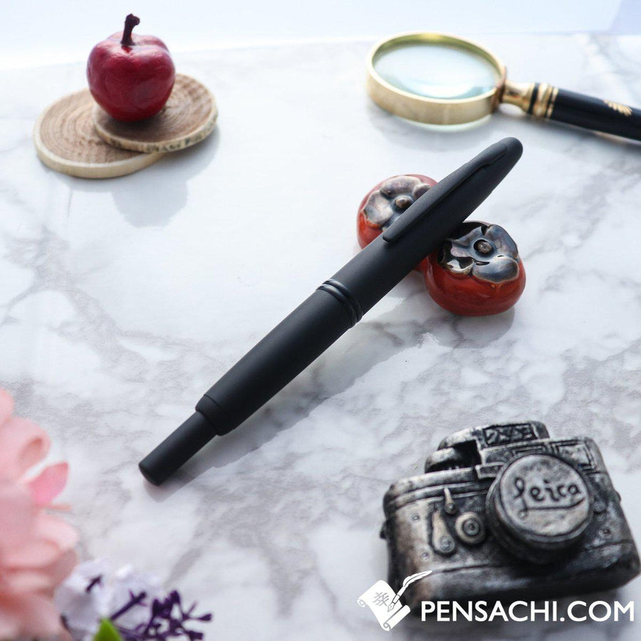 PILOT Vanishing Point Capless Matte Fountain Pen - Matte Black - PenSachi Japanese Limited Fountain Pen