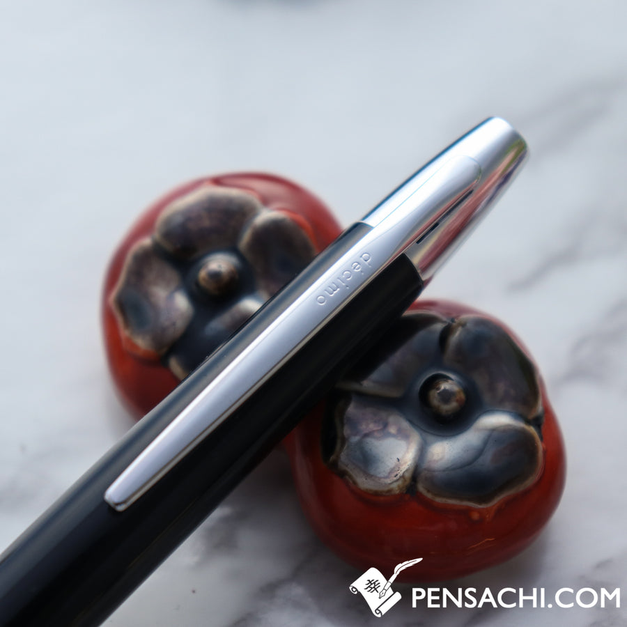 PILOT Vanishing Point Capless Decimo Fountain Pen - Black - PenSachi Japanese Limited Fountain Pen