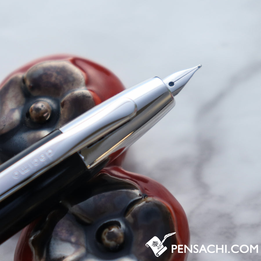 PILOT Vanishing Point Capless Decimo Fountain Pen - Black - PenSachi Japanese Limited Fountain Pen