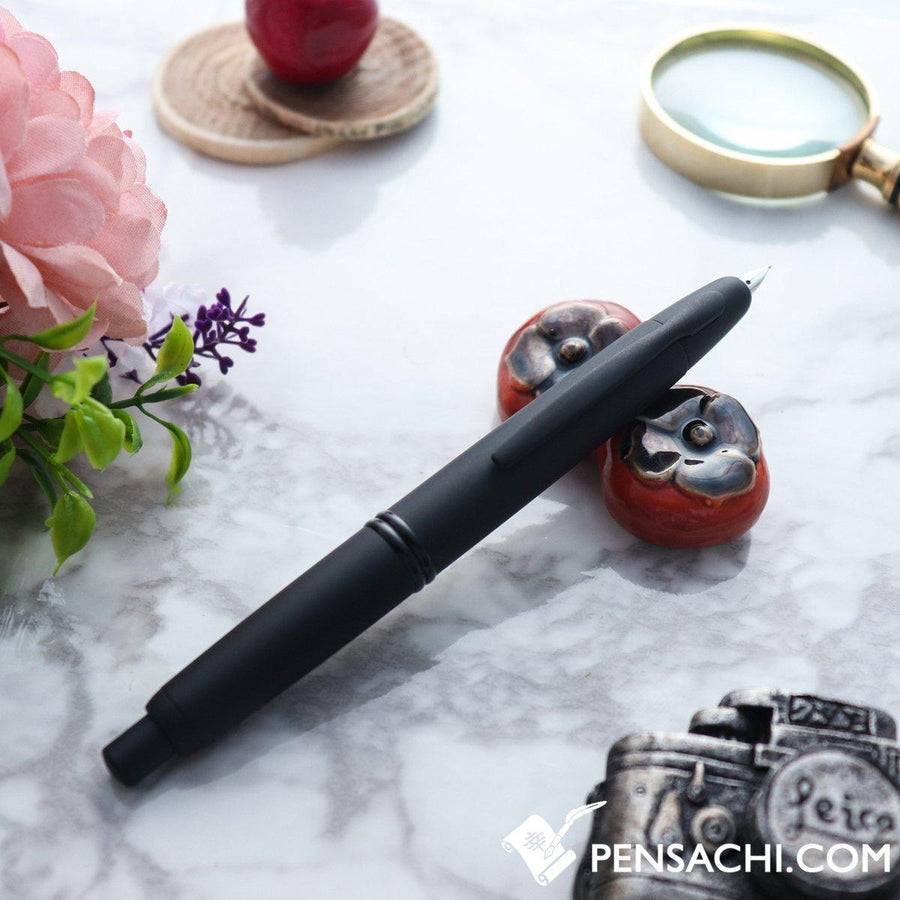 PILOT Vanishing Point Capless Matte Fountain Pen - Matte Black - PenSachi Japanese Limited Fountain Pen